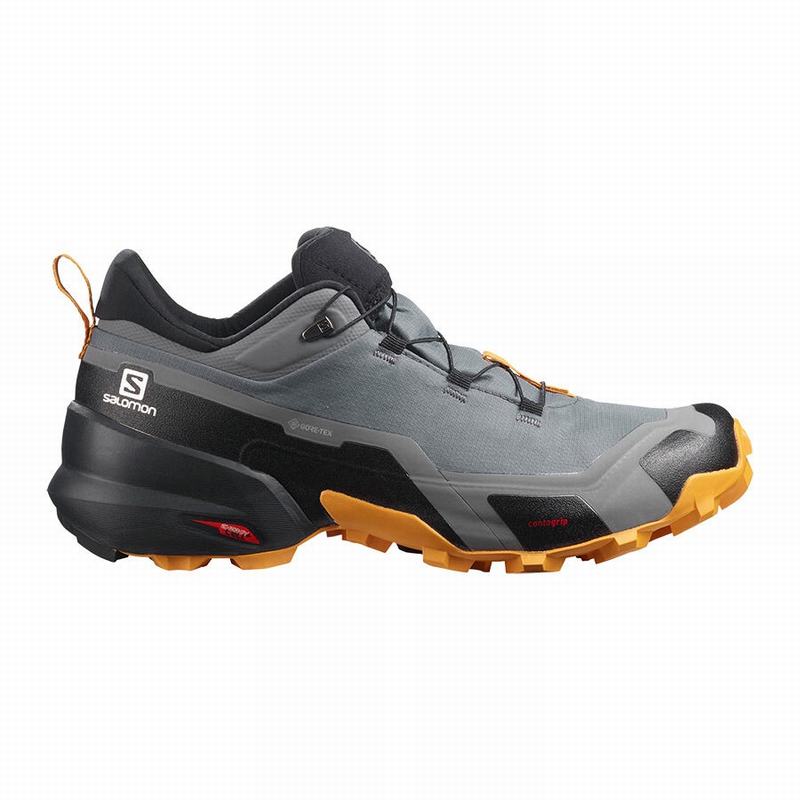 SALOMON CROSS HIKE GORE-TEX Philippines - Men's Hiking Shoes - Black | 290375-XHQ